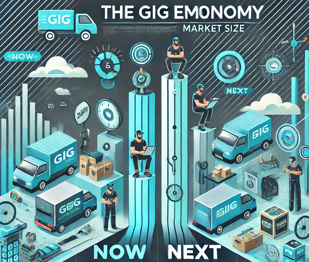 Now and Next: Gig Economy Current and Future Market Size – Insights and Beyond